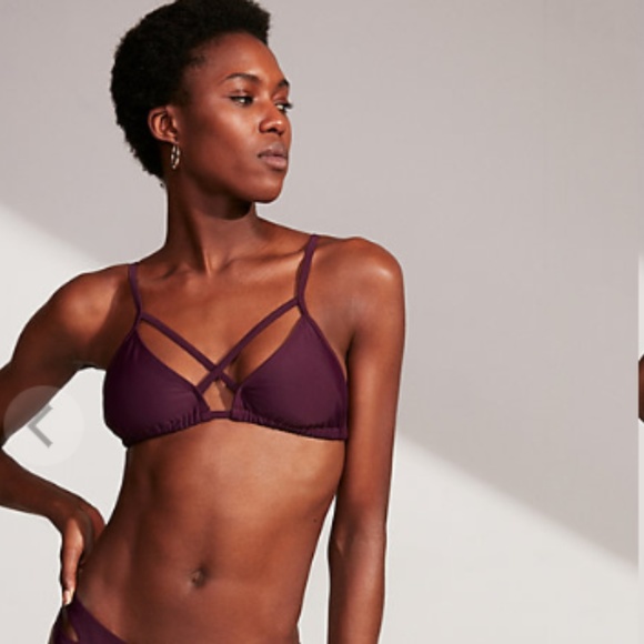 adjustable triangle bikini top